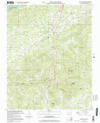 Moravian Falls North Carolina Historical topographic map, 1:24000 scale, 7.5 X 7.5 Minute, Year 2000