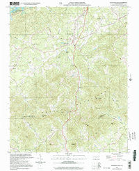 Moravian Falls North Carolina Historical topographic map, 1:24000 scale, 7.5 X 7.5 Minute, Year 2000