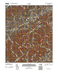 Moravian Falls North Carolina Historical topographic map, 1:24000 scale, 7.5 X 7.5 Minute, Year 2010
