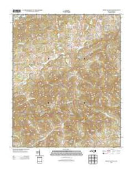 Moravian Falls North Carolina Historical topographic map, 1:24000 scale, 7.5 X 7.5 Minute, Year 2013