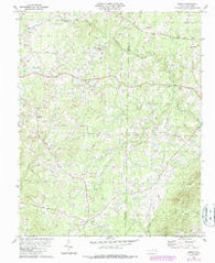Moriah North Carolina Historical topographic map, 1:24000 scale, 7.5 X 7.5 Minute, Year 1981