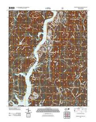 Morrow Mountain North Carolina Historical topographic map, 1:24000 scale, 7.5 X 7.5 Minute, Year 2011