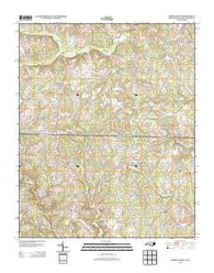 Morven West North Carolina Historical topographic map, 1:24000 scale, 7.5 X 7.5 Minute, Year 2013