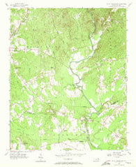 Mount Gilead East North Carolina Historical topographic map, 1:24000 scale, 7.5 X 7.5 Minute, Year 1956