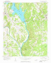 Mount Gilead West North Carolina Historical topographic map, 1:24000 scale, 7.5 X 7.5 Minute, Year 1956