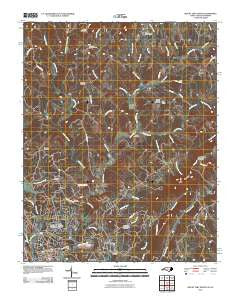 Mount Airy North North Carolina Historical topographic map, 1:24000 scale, 7.5 X 7.5 Minute, Year 2010