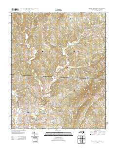 Mount Airy North North Carolina Historical topographic map, 1:24000 scale, 7.5 X 7.5 Minute, Year 2013