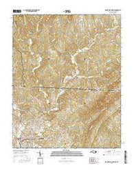 Mount Airy North North Carolina Current topographic map, 1:24000 scale, 7.5 X 7.5 Minute, Year 2016