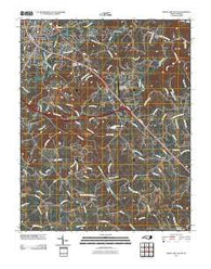 Mount Airy South North Carolina Historical topographic map, 1:24000 scale, 7.5 X 7.5 Minute, Year 2010