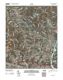 Mount Holly North Carolina Historical topographic map, 1:24000 scale, 7.5 X 7.5 Minute, Year 2010