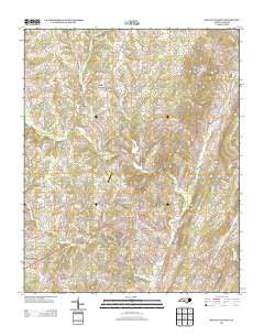 Mount Pleasant North Carolina Historical topographic map, 1:24000 scale, 7.5 X 7.5 Minute, Year 2013
