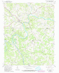 Mouth Of Wilson Virginia Historical topographic map, 1:24000 scale, 7.5 X 7.5 Minute, Year 1966