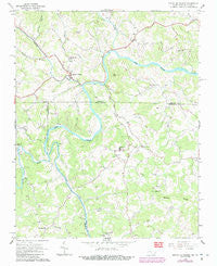 Mouth Of Wilson Virginia Historical topographic map, 1:24000 scale, 7.5 X 7.5 Minute, Year 1966