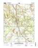 Moyock North Carolina Current topographic map, 1:24000 scale, 7.5 X 7.5 Minute, Year 2016