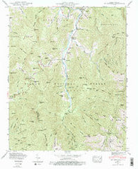 Mt. Mitchell North Carolina Historical topographic map, 1:24000 scale, 7.5 X 7.5 Minute, Year 1946
