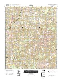 Murchisontown North Carolina Historical topographic map, 1:24000 scale, 7.5 X 7.5 Minute, Year 2013