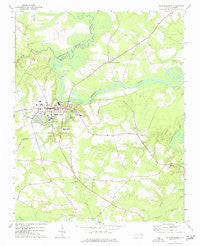 Murfreesboro North Carolina Historical topographic map, 1:24000 scale, 7.5 X 7.5 Minute, Year 1973