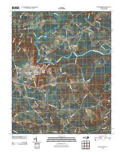Murfreesboro North Carolina Historical topographic map, 1:24000 scale, 7.5 X 7.5 Minute, Year 2010