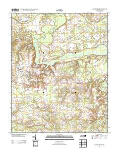 Murfreesboro North Carolina Historical topographic map, 1:24000 scale, 7.5 X 7.5 Minute, Year 2013