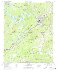 Murphy North Carolina Historical topographic map, 1:24000 scale, 7.5 X 7.5 Minute, Year 1957