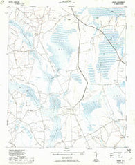 Nakina North Carolina Historical topographic map, 1:24000 scale, 7.5 X 7.5 Minute, Year 1943