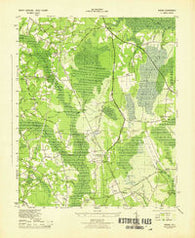 Nakina North Carolina Historical topographic map, 1:31680 scale, 7.5 X 7.5 Minute, Year 1943