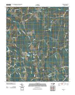 Nakina North Carolina Historical topographic map, 1:24000 scale, 7.5 X 7.5 Minute, Year 2010