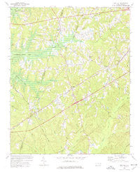 New Hill North Carolina Historical topographic map, 1:24000 scale, 7.5 X 7.5 Minute, Year 1974
