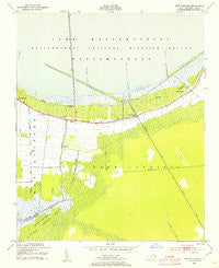New Holland North Carolina Historical topographic map, 1:24000 scale, 7.5 X 7.5 Minute, Year 1951