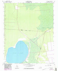 New Lake North Carolina Historical topographic map, 1:24000 scale, 7.5 X 7.5 Minute, Year 1954