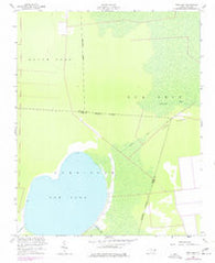 New Lake North Carolina Historical topographic map, 1:24000 scale, 7.5 X 7.5 Minute, Year 1954