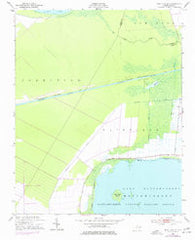 New Lake SE North Carolina Historical topographic map, 1:24000 scale, 7.5 X 7.5 Minute, Year 1951