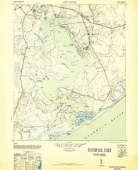 New River North Carolina Historical topographic map, 1:62500 scale, 15 X 15 Minute, Year 1948