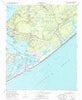 New River Inlet North Carolina Historical topographic map, 1:24000 scale, 7.5 X 7.5 Minute, Year 1952