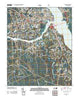 New Bern North Carolina Historical topographic map, 1:24000 scale, 7.5 X 7.5 Minute, Year 2011