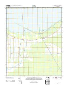 New Holland North Carolina Historical topographic map, 1:24000 scale, 7.5 X 7.5 Minute, Year 2013