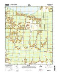 New Lake NW North Carolina Current topographic map, 1:24000 scale, 7.5 X 7.5 Minute, Year 2016
