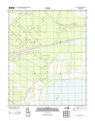 New Lake SE North Carolina Historical topographic map, 1:24000 scale, 7.5 X 7.5 Minute, Year 2013