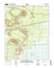New Lake SE North Carolina Current topographic map, 1:24000 scale, 7.5 X 7.5 Minute, Year 2016