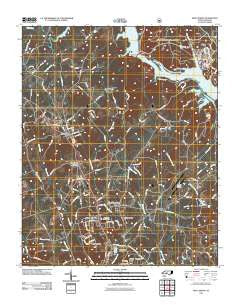 New London North Carolina Historical topographic map, 1:24000 scale, 7.5 X 7.5 Minute, Year 2011