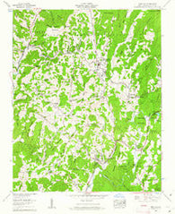 Newland North Carolina Historical topographic map, 1:24000 scale, 7.5 X 7.5 Minute, Year 1960