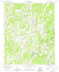 Newland North Carolina Historical topographic map, 1:24000 scale, 7.5 X 7.5 Minute, Year 1960