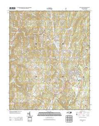 Newland North Carolina Historical topographic map, 1:24000 scale, 7.5 X 7.5 Minute, Year 2013