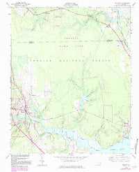 Newport North Carolina Historical topographic map, 1:24000 scale, 7.5 X 7.5 Minute, Year 1949