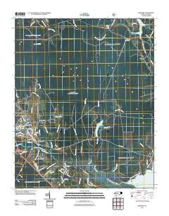 Newport North Carolina Historical topographic map, 1:24000 scale, 7.5 X 7.5 Minute, Year 2011