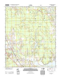 Newport North Carolina Historical topographic map, 1:24000 scale, 7.5 X 7.5 Minute, Year 2013