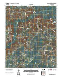 Newton Grove North North Carolina Historical topographic map, 1:24000 scale, 7.5 X 7.5 Minute, Year 2010
