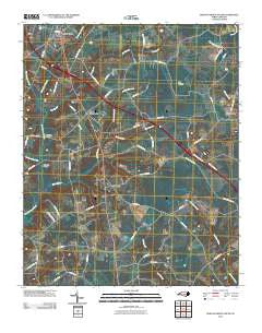 Newton Grove South North Carolina Historical topographic map, 1:24000 scale, 7.5 X 7.5 Minute, Year 2010