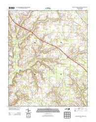 Newton Grove South North Carolina Historical topographic map, 1:24000 scale, 7.5 X 7.5 Minute, Year 2013