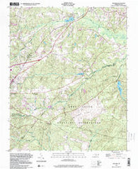 Niagara North Carolina Historical topographic map, 1:24000 scale, 7.5 X 7.5 Minute, Year 1998